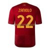 Original Fußballtrikot AS Rom Zaniolo 22 Heimtrikot 2022-23 Für Herren